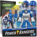 Power Rangers Beast Morphers Blue Ranger & Morphin Smash Beastbot Action Figures