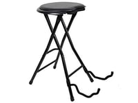 Stagg GIST-300 Guitar Stool and Stand - Black