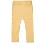 FUB Pointelle Leggings Vanilla | Gul | 62 cm