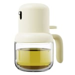 180ml Kök Matlagning Grill Glas Oljeflaska Vinäger Sprayflaska Beige