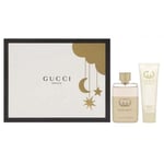 GUCCI GUILTY FOR HER GIFT SET 50ML EDP SPRAY + 50ML BODY LOTION - NEW - FREE P&P
