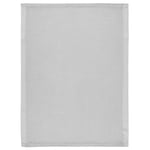 Alvi ® Stickad filt Piqué grå 75 x 100 cm