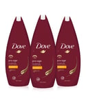 Dove Pro Age Body Wash Sulfate-free Rich Nourishment for Mature Skin, 3x720ml - NA - One Size