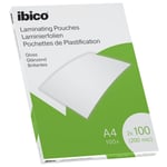 Lamineringsfickor A4 100mic 100/fp