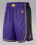 Los Angeles Lakers Statement Edition Men's Jordan Dri-FIT NBA Swingman Basketball Shorts