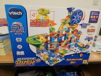 VTech Marble Rush Run Ultimate Adventure Set Spiral City Speedway Open Boxed 