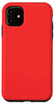 Coque pour iPhone 11 Rouge corail