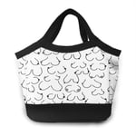 Boobs The Breast Women Portable Lunch Bag Tote Bags Insulated Leakproof Thermal Cooler Box for School Work Picnic