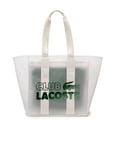 Lacoste Unisex Tote Bag Summer Pack Transparent Blc Estragon