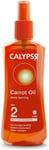 Calypso Carrot Oil Deep Tanning Spray with SPF2, 200 ml