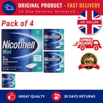 4 x Nicotinell 2mg Gum Mint 204 x 4 | Total 816 Pieces. Expiry 2025