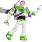 Buzz Lightyear Interaktiv Pratande Actionfigur från Toy Story, 11 tum, inkluderar 10+ svenska fraser, interagerar med andra figurer och