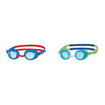 Zoggs Kids' Ripper Junior Swimming Goggles with Anti-fog And UV Protection (6-14 Years) & Kids Little Ripper Swimming Goggles with Anti-fog And UV Protection (Up to 6 years)