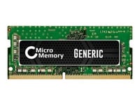 Coreparts - Ddr4 - Modul - 8 Gb - So Dimm 260-Pin - 2666 Mhz / Pc4-21300 - 1.2 V - Ej Buffrad - Icke Ecc - För Thinkcentre M625q  M715q  M715q (2Nd Gen)  M720q  M820z  M920q  M920x  M920z  Thinkpad A485  P1  P52  P72  X1 Extreme  Thinkstation P330 T