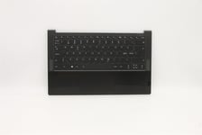 Lenovo Yoga 9-14ITL05 Palmrest Touchpad Cover Keyboard Nordic Black 5CB1B02504
