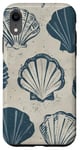 Coque pour iPhone XR Bleu Coquillage Etoile De Mer Océan Plage Sea