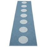 Pappelina, Vera Pop matta River Blue/Blue Fog 70 x 280cm