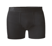 Bambu Boxer Kalsong - Long Leg Svart - XXL