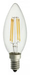 Unison E14 Kronljus LED 3-stegsdimbar 5W