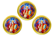 Archangel Michael Christian Golf Ball Markers