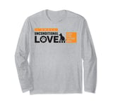 Dog Cat Lover I Smell Unconditional Love And The Litter Box Long Sleeve T-Shirt