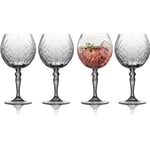 Lyngby Glas Melodia Gin & tonic glass Krystall 65 cl 4-pakning 4 stk/pakke Transparent