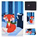 Jajacase Samsung Galaxy Tab A 10.5 2019 Case, S5e T720/T725 Tablet Case, PU Leather Multi-Angle Viewing Stand Cover for Samsung Galaxy Tab S5e 10.5 2019 Tablet SM-T720/T725-Red Fox