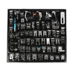 Sewing Machine Presser Feet, 62PCS Household Multifunctional Sewing Machine Parts Press Foot Sew Machine Accessories Kit Set for Singer, Brother, Janome and Other Heavy Sewing Machines