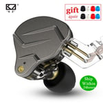 Le plus récent KZ ZSN PRO 1BA + 1DD technologie hybride HIFI métal basse écouteurs intra-auriculaires sport casque antibruit ZS10 PRO ZSX