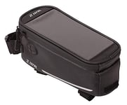ZEFAL Console Pack-Sacoche De Cadre Etanche avec Support Téléphone Intégré-Sac de Vélo Et Porte Smartphone Mixte Adulte, Noir, T2-1,3L