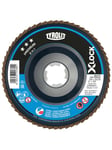 Tyrolit xlock flap disc 125x22.23/xl za60q-b
