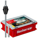 Fischer 91969 Thermax 12/110 M12 Système de fixation de charges lourdes telles que les stores, 25 pièces