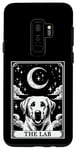 Coque pour Galaxy S9+ Carte de tarot vintage croissant de lune labrador retriever chien maman