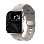 NOMAD Apple Watch 42/44/45mm/Apple Watch Ultra Armband Sport Slim Band Bone