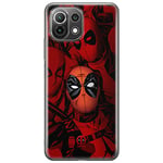 ERT GROUP Coque de téléphone Portable pour Xiaomi 11 Lite 4G/5G Original et sous Licence Officielle Marvel Motif Deadpool 001, Coque en TPU