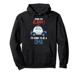 I'm Going To Be A Oma Police Car Baby Reveal Party Pullover Hoodie