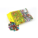 Metallic Plastic Pony Beads - 1000pk by arkCRAFT
