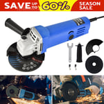 2850W Electric Angle Grinder 115mm Heavy Duty Cutting Grinding 5" Cutting Discs