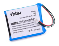 vhbw Batterie 700mAh (3.7V) pour casque écouteurs Logitech Gaming Wireless Headset F540, G930, 981-000257 comme 533-000074.