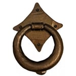 From the Anvil Bronze Ring Door Knocker 5inch