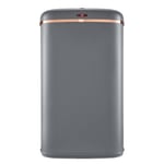 Tower T838010GRY Cavaletto Square Sensor Bin, 58L, Grey and Rose Gold