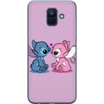 Samsung Galaxy A6 (2018) Genomskinligt Skal lilo & stitch 2025