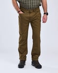 Pinewood 69Värnamo Vintage Canvas Byxor - Olive Brown * 54