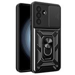 Samsung Galaxy A56 5G Skal med Ringhållare - Svart
