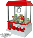 Invero Classic Kids Candy Grabber Catcher Money Box Party Arcade Machine Ideal for Fun Sized Chocolate Bars, Lollipops and Other Small Toys and Treats (20.4cm x 27.4cm x 27.4cm)