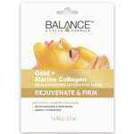 Balance Active Formula Gold + Marine Collagen Rejuvenating Hydrogel Mask 60g