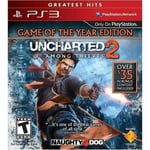 Uncharted 2: G.O.T.Y. for Sony Playstation 3 PS3 Video Game