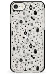 Witchy Patterns: Magical Items - Black/Clear Black Impact Impact Phone Case for iPhone 6, for iPhone 6s | Protective Dual Layer Bumper TPU Silicone Cover Pattern Printed | Magical Sorcery Pattern De