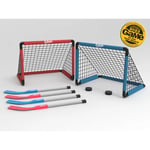 EzyRoller Hockey Set with Goals Pucks and Sticks Ride On Team Game
