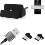 Docking Station for Asus Zenfone Max Pro (M2) + USB-Typ C und Micro-USB Connecto